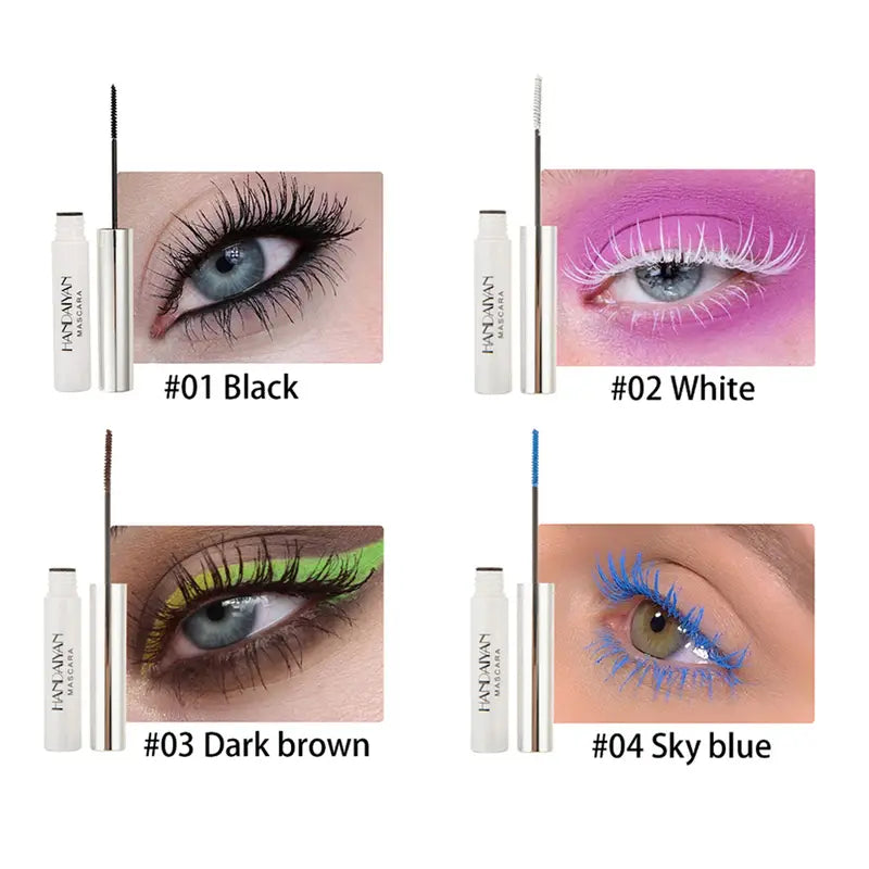 Bold Waterproof Color Mascara - 12 Colors