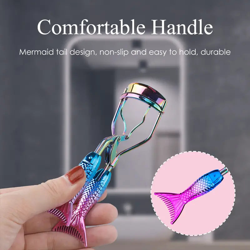 1Pc Mermaid Gradient Purple Eyelash Curler