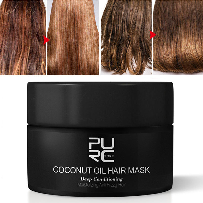 Coconut Oil Anti-Shedding Smooth Hair Mask for Frizz Control