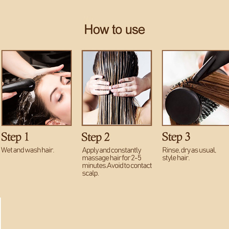 Coconut Oil Anti-Shedding Smooth Hair Mask for Frizz Control
