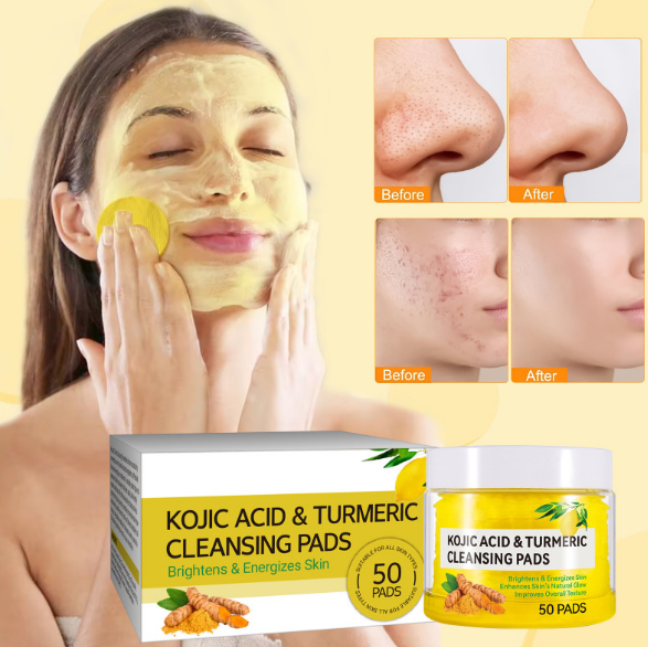 Turmeric Kojic Cleansing Pads