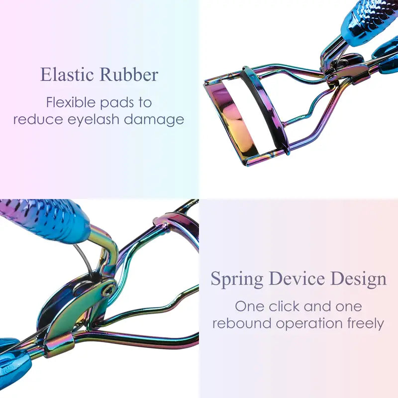 1Pc Mermaid Gradient Purple Eyelash Curler