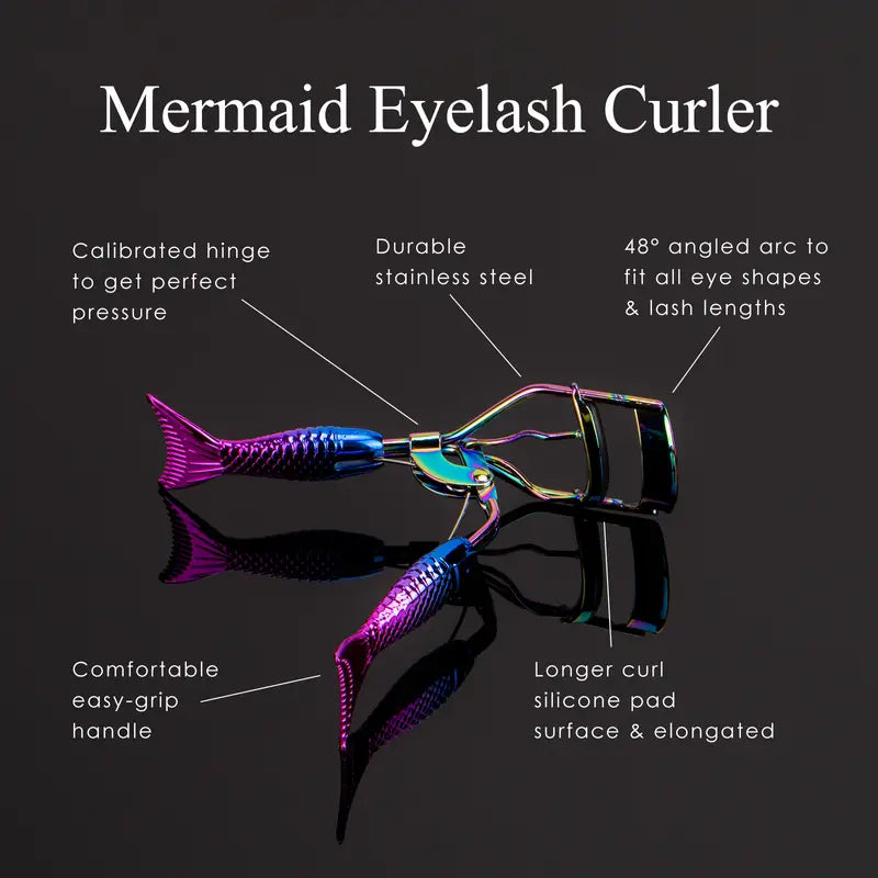 1Pc Mermaid Gradient Purple Eyelash Curler