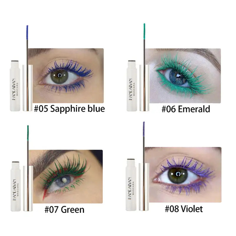 Bold Waterproof Color Mascara - 12 Colors