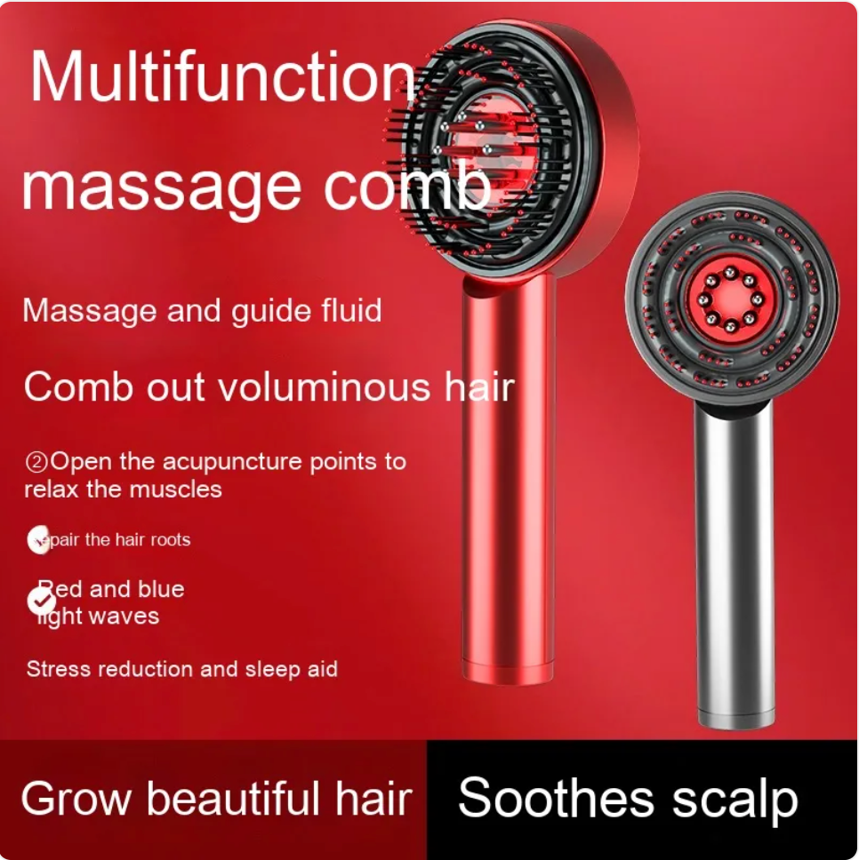 Infrared Hair Care Fluffy Comb & Scalp Massager
