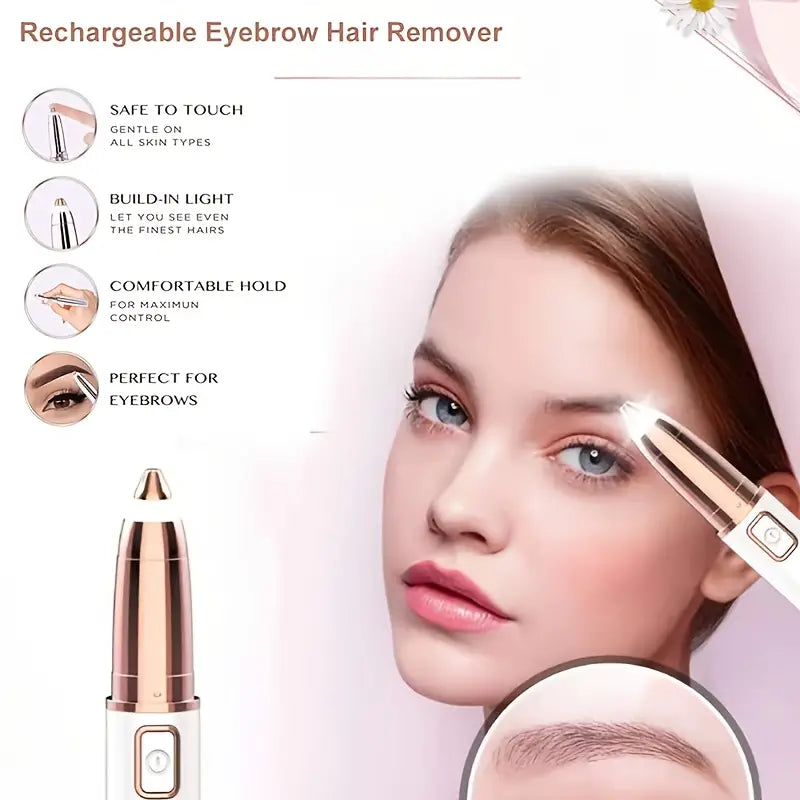 Eyebrow Hair Remover Tool Rechargeable