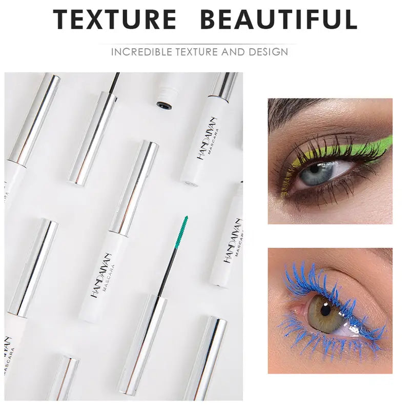 Bold Waterproof Color Mascara - 12 Colors